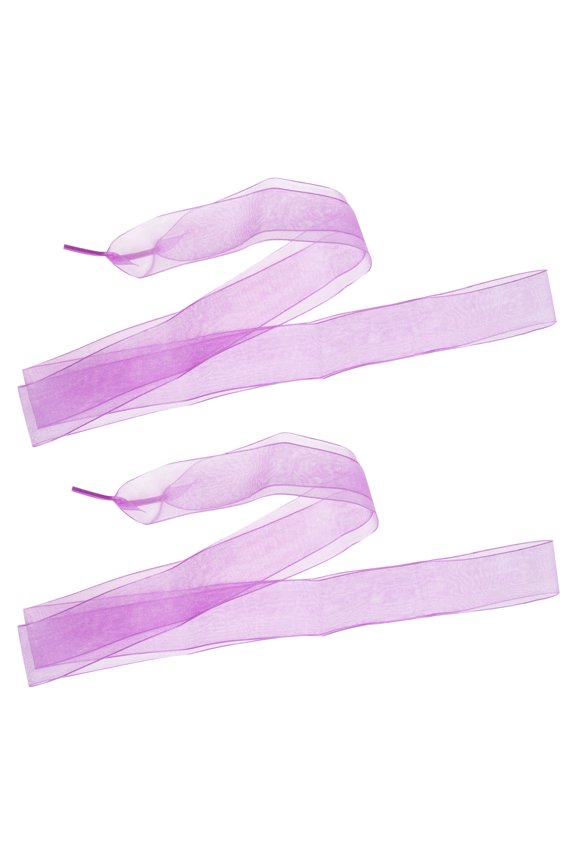 1 Pair Ribbon Boot Laces Lace Lavender for Athletic Use