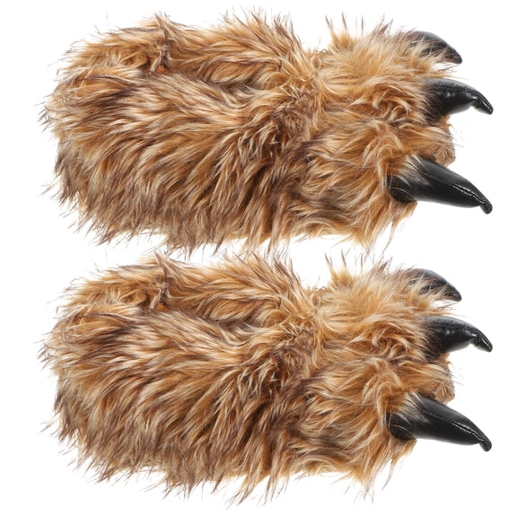 ELAYARD 1 Pair Warm Indoor Winter Slippers for Adults, Soft Cozy Non- House Shoes, Unisex Comfort Footwear