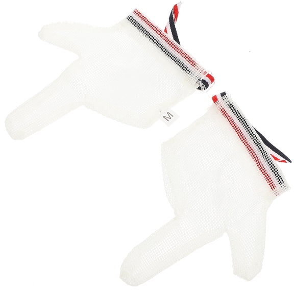 ELAYARD 1 Pair of Thumbsucking Thumb Guard Nylon Double Finger Style for Children