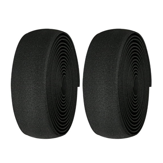 ELAYARD Eva Bike Handlebar Tape Black Comfortable Feel Sweat Absorption 1Pair