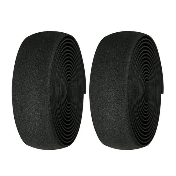 ELAYARD Bike Handlebar Tape Eva Black Damping Characteristics Sweat Absorption 1Pair
