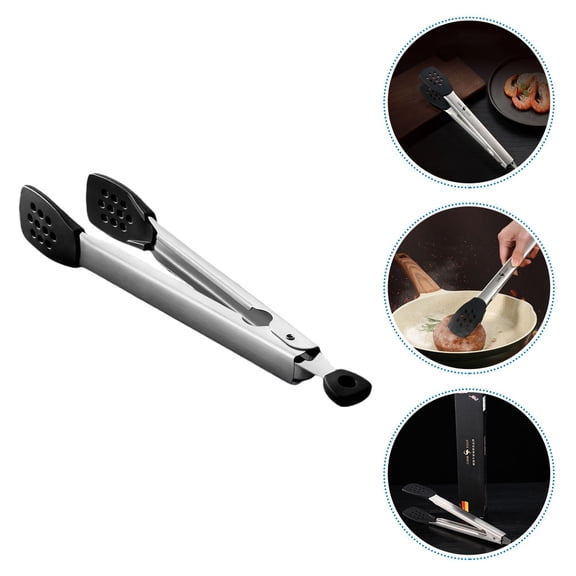 ELAYARD 1 Pc Multipurpose BBQ Tool Silicone Food Clip Kitchen Gadget for Home Use