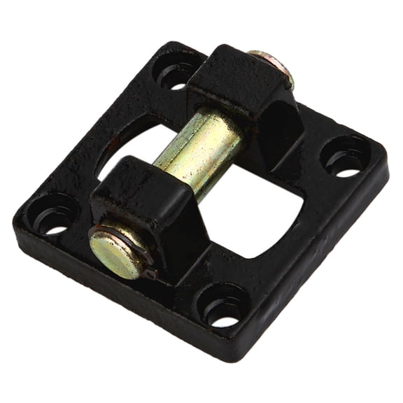 ELAYARD Black Metal Pivot Clevis Cylinder Holder 1Pc Easy Install Cylinder Base for Hydraulic and