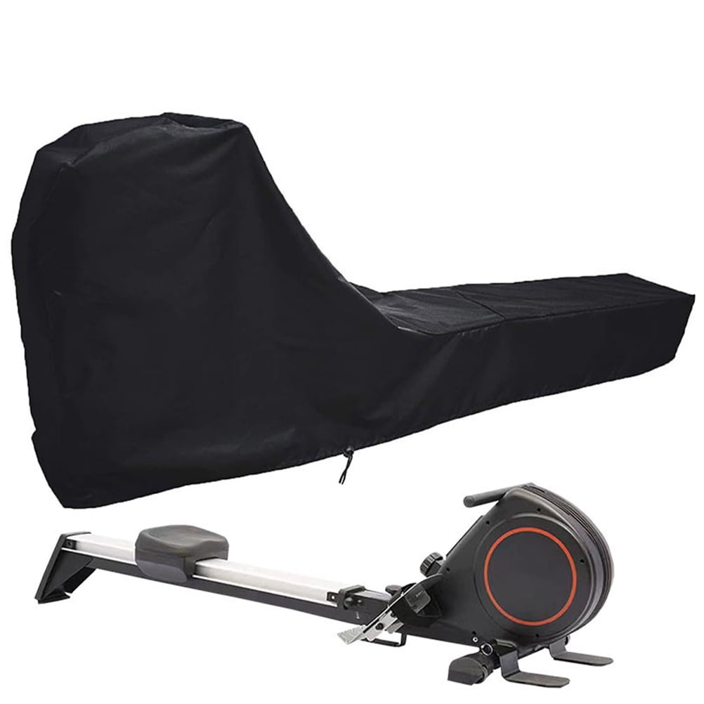 ELAYARD Black Oxford Fabric Rowing Machine Cover, and Protective Case, Outdoor Equipment Shield
