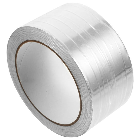 ELAYARD Conductive Aluminum Tape Plated Silver Single Side Adhesive Thermal Resistant for Hvac Ducts