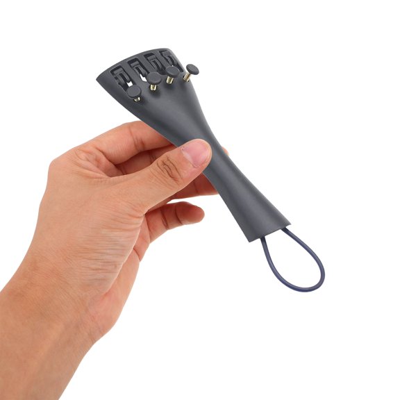 ELAYARD Violin Tailpiece with Fine Tuners, Replacement Part for String Instrument Accessories