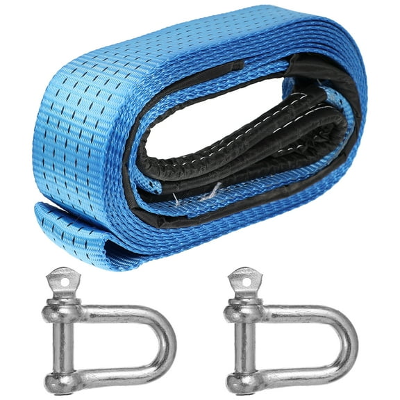 ELAYARD 1 Set Car Towing Rope Emergency Rope High Strength Night Reflection Strap