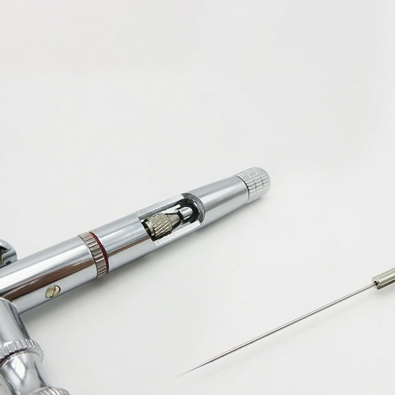 ELAYARD 1 Set Airbrush Nozzles and Needles Stainless Steel Replacement Parts for Airbrush Gun HD130