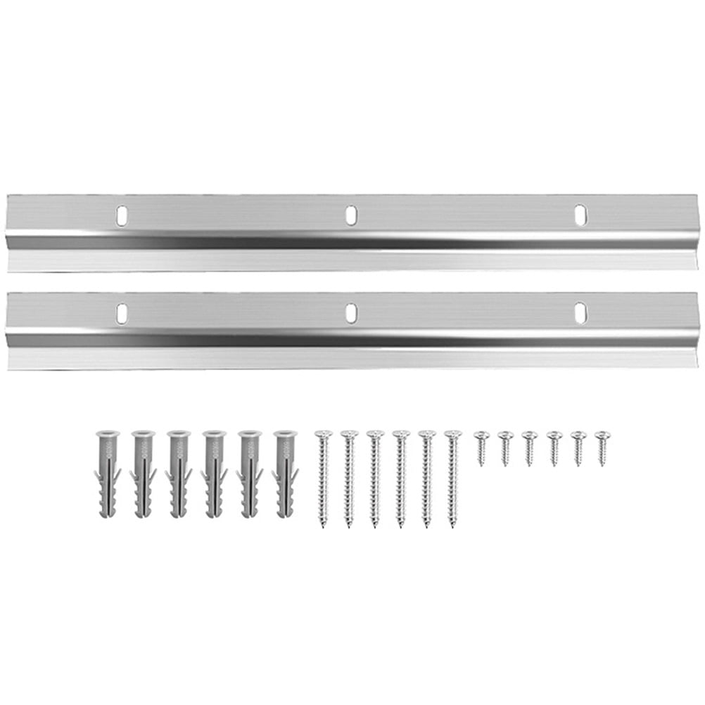 ELAYARD 6-Pack Heavy Duty Short Iron Z-Shaped Screws for Mirror Brackets, Wall Decorations, and Commercial Applications