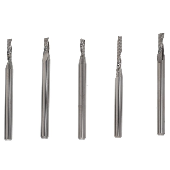 ELAYARD CNC Milling Bits Set Silver Steel Engraving Tool for Carving Use with High Durability and Efficiency