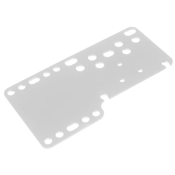 ELAYARD 1Set Silver Racing Simulator Fitting Adapter Plate Easy Installation Multi-Hole Design for Handbrake Joystick