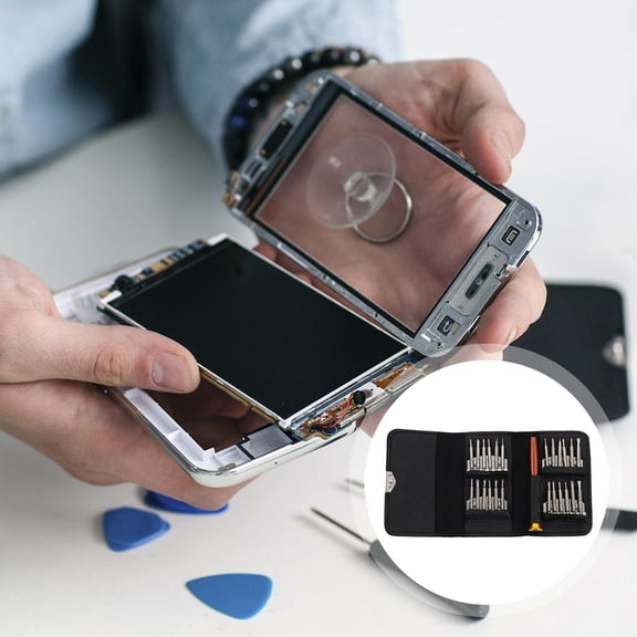 ELAYARD Precision Screwdriver Kit 25 in 1 Assorted Color 45 Steel Aluminum Hand Repair Tool for Electronics