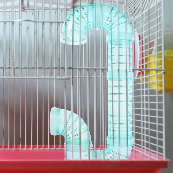 Photo inspiration: Picture Idea: Elayard Green Plastic Hamster Cage Tube For Pet Use And