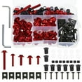 thumbnail image 1 of ELAYARD 1Set Red Motorcycle Windshield Screws and Nuts for Easy Fairing Accessory Upgrade, 1 of 7