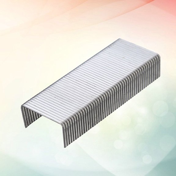 ELAYARD 10 Boxes of General Use Staples Silver Stainless Steel Binding Documents Office Use