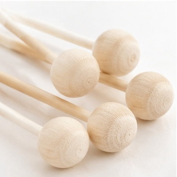 ELAYARD rattan reed sticks Ivory Wood Bead Diffuser Accessories 10 Pcs