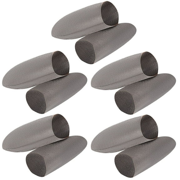 ELAYARD 10 Pcs Mobile Game Finger Holder Breathable Anti Sweat for Gaming Accessories Grey