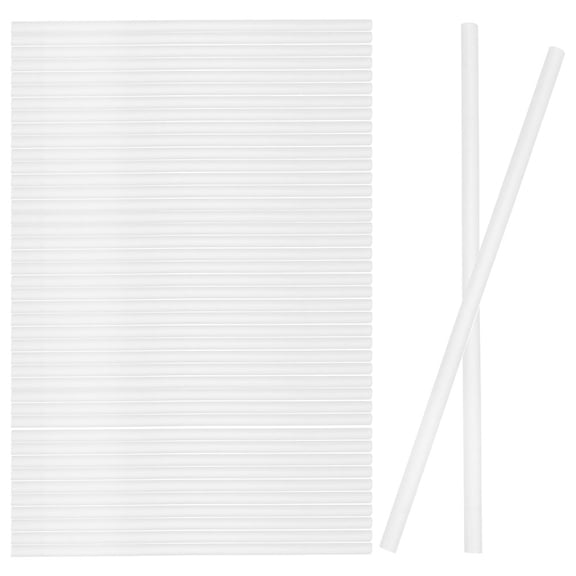 ELAYARD 100Pcs Adhesive Hot Glue Sticks Clear for Paper Glass Plastic Wood and Fabric Bonds