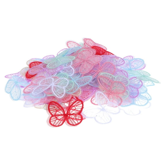 ELAYARD Elegant Multi-Color Lace Butterfly Appliques for Wedding Dress Decoration