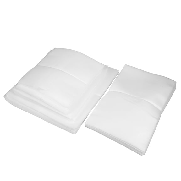 ELAYARD Dish Packing Pouches White Epe for Moving and Shipping 100Pcs