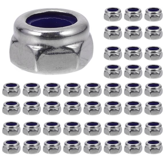 ELAYARD 100Pcs 304 Stainless Steel Instrument Nuts Set for Secure Assembly and Repair