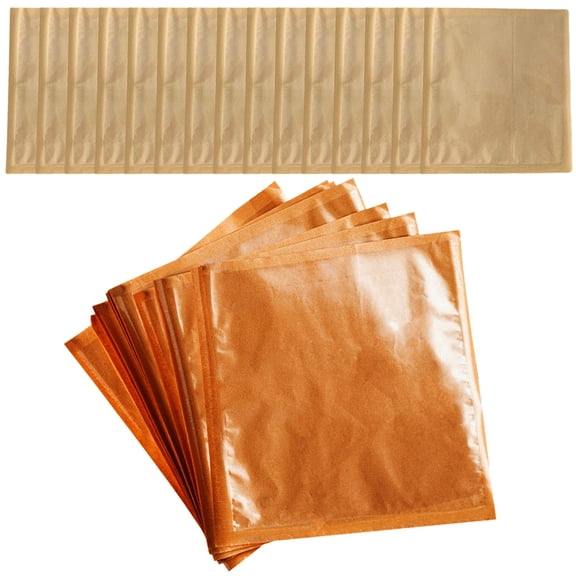ELAYARD 100Pcs Greaseproof Kraft Paper Bakery Bags with Transparent Window