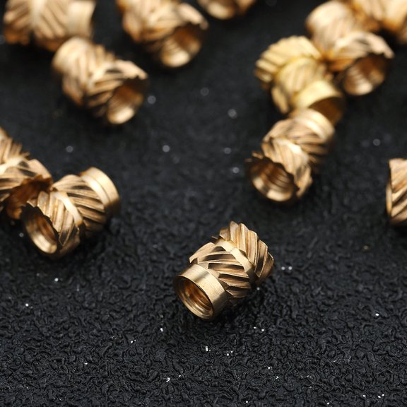 ELAYARD 100pcs Threaded Inserts Heat Set Insert for Durable 3D Printing Applications