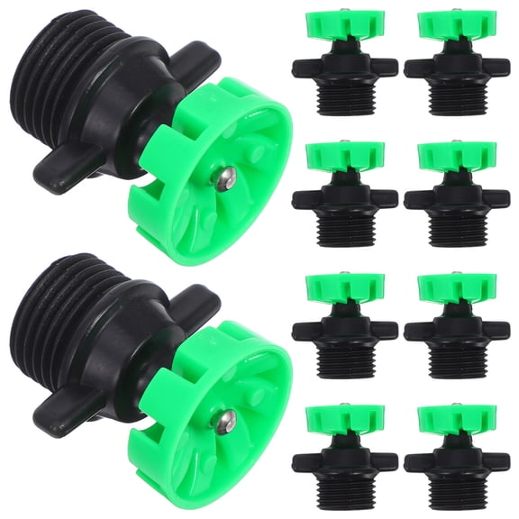 ELAYARD 10Pcs 360 Degree Rotation Irrigation Sprinkler Heads Gentle Water Flow for Garden