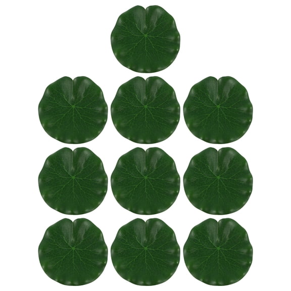 ELAYARD 10Pcs Aquatic Plants Simulative Duckweed For Fish Tank And Pond Decoration