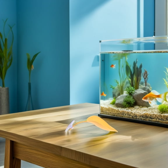 ELAYARD 10Pcs Artificial Leaf Bed for Betta Fish Resting and Frog Habitat Decoration