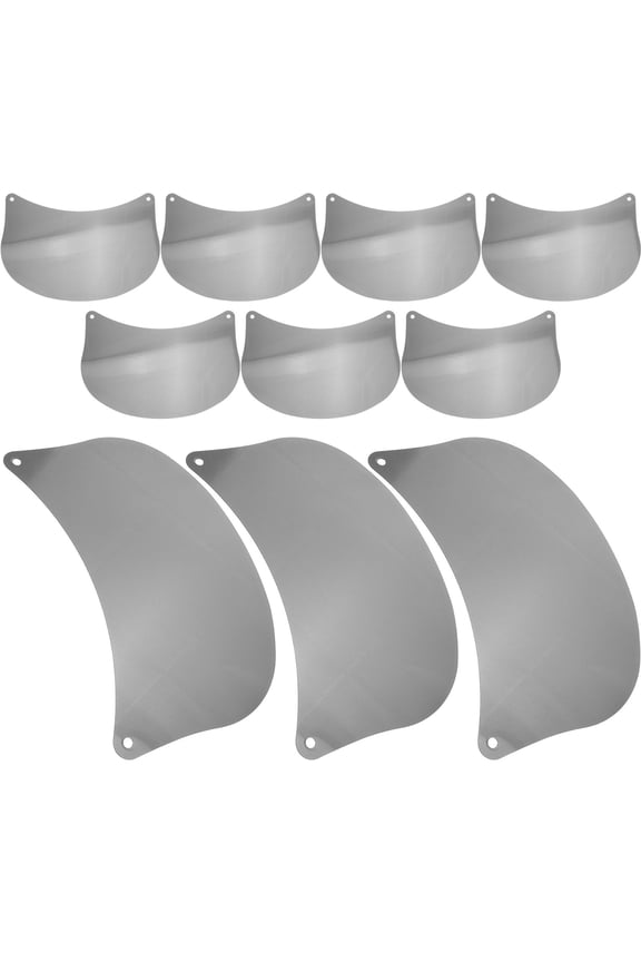 10Pcs Easy Install Sun Hat Brim Visors for Hat Accessories Outdoor Safety Use