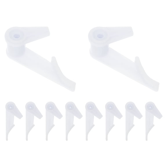 ELAYARD 10-Piece Detachable Ceiling Light Cover Clips, Plastic Lamp Shade Retainer Clips for Home Lighting Fixtures