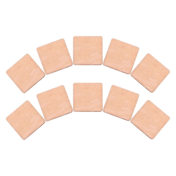 ELAYARD 10Pcs Heat Sink Copper Heatsink Pad for Computer RAM GPU CPU Stable and Easy Installation