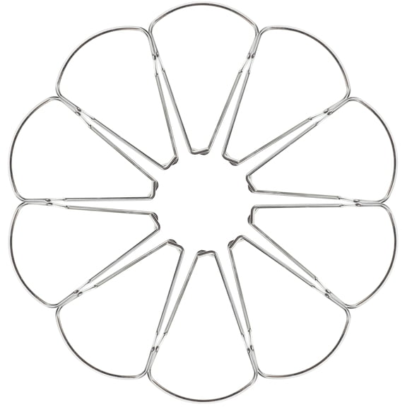 ELAYARD 10Pcs Plated Silver Lawn Mower Protector Covers Heavy Duty Universal Blade Guards for Mower