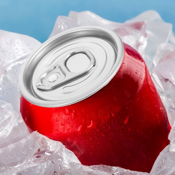 ELAYARD 10Pcs Aluminum Easy Open Can Lids Full Opening Covers for Wide Mouth Cans