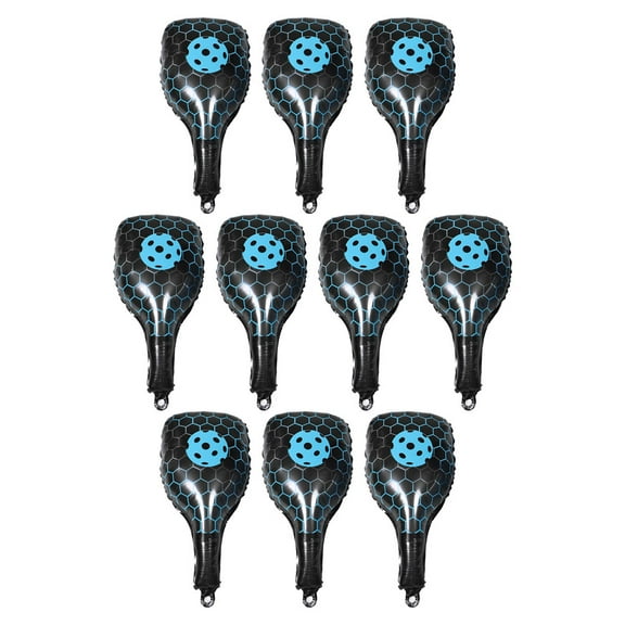 ELAYARD Aluminum Foil Pickle Themed Balloons Blue for Party Decoration