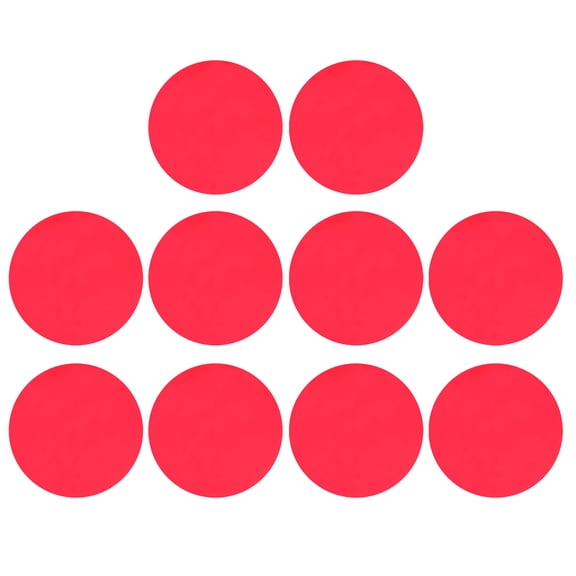 ELAYARD 10Pcs Red Light Film Flexible Color Changing Light Filters for Home Decor and Studio Lighting Use