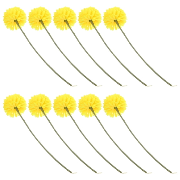 ELAYARD 10 Pcs Artificial Single Stem Flowers for Fall Floral Arrangements, Home Decor, Wedding, Craft, Seasonal Decoration