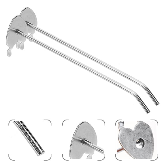 ELAYARD 10Pcs Storage Hooks for Garage Stainless Steel Hanging Hooks for Home Organization