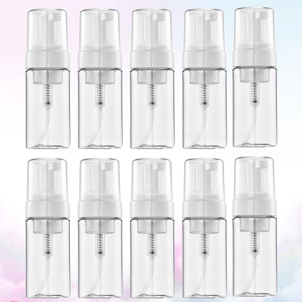 ELAYARD 10Pcs Travel Friendly Bottles Plastic Refillable for Frequent Travelers and Daily Use
