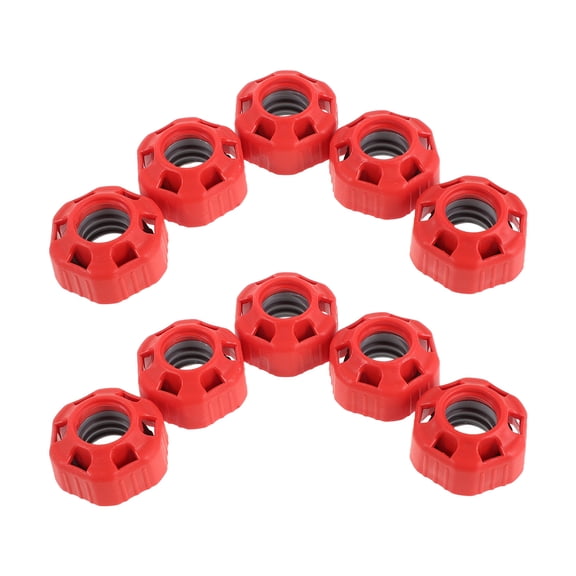 ELAYARD 10Set Barbell Clips Red Quick Installation Weight Plate Collars for Sports and Fitness