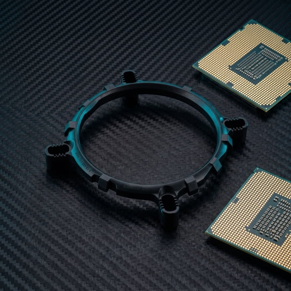 ELAYARD 10 Sets PC Cooling Fan Brackets Plastic CPU Cooler Mounting Frames for Effective Heat Dissipation and Cooling
