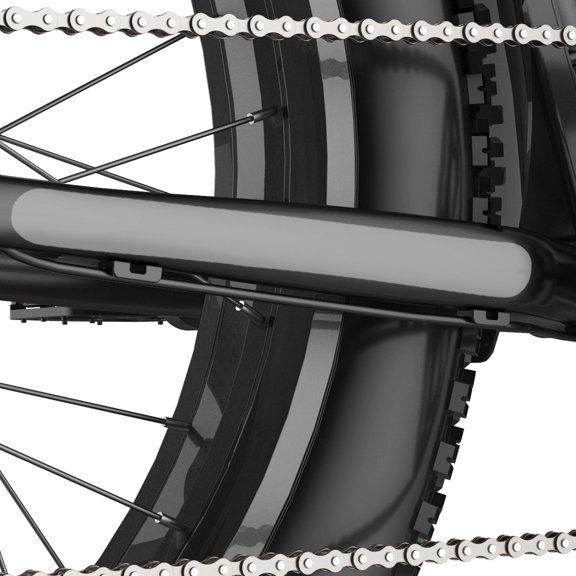 ELAYARD 10pcs Bicycle Chainstay Protector PVC Clear Film for Front Fork Cycling Scratch Protection