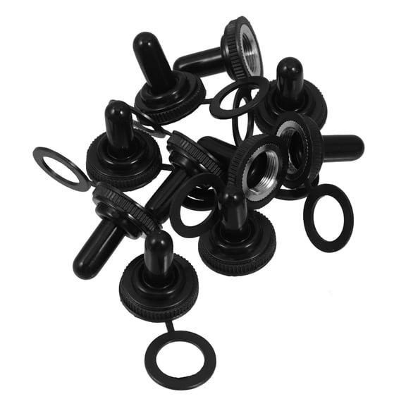 ELAYARD 10pcs Mini Toggle Switch Caps Rubber Covers Protective Accessories for Electronics