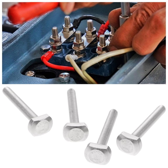 ELAYARD 10pcs T Track Bolt Stainless Steel Fastening Screw for Cabinet Hardware Jigs