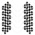 thumbnail image 1 of ELAYARD 10Pcs Small Checkered Race Car Flags Hand Held for Festival and Themed Party Decor, 1 of 7