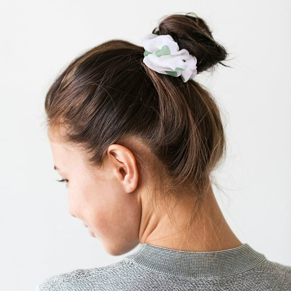 ELAYARD 10Pcs Softball Scrunchies with Strong Elasticity for Assorted Color Hair Styles