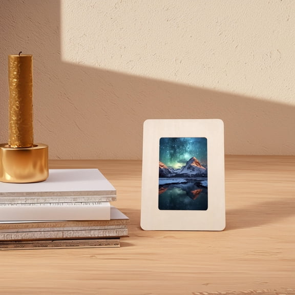 ELAYARD 10pcs Paintable Wood Picture Frames for Weekend Activities DIY