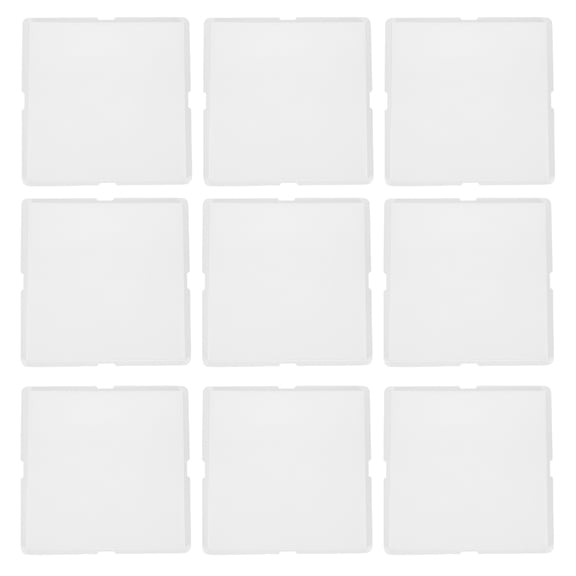ELAYARD 10Pcs White Cake Boards Paper Material Cake Display Platters Multipurpose Dessert Serving Trays