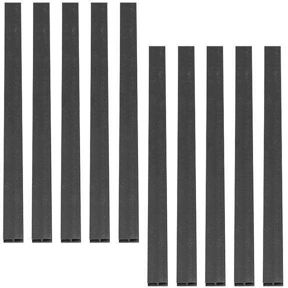 ELAYARD 10pcs Coffee Pod Storage Holder Plastic Wall Mounted Black for Coffee Bar Setup